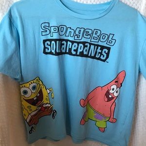 Crop SpongeBob t-shirt, XL 15-17